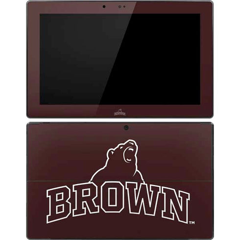 Brown University Outlined Surface Pro Tablet Skin